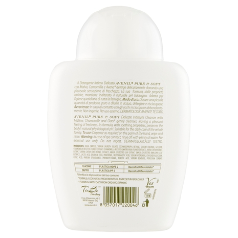 Avenil pure & soft Detergente Intimo Delicato malva & camomilla 250 ml